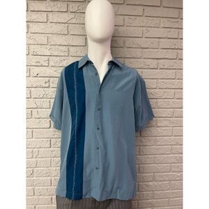 NWOT Chispa Blue Men’s Short Sleeve Shirt Size L